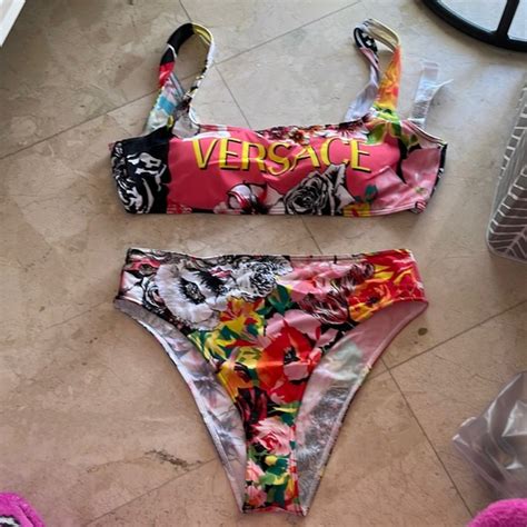 women versace swim|Versace swimsuit bikini.